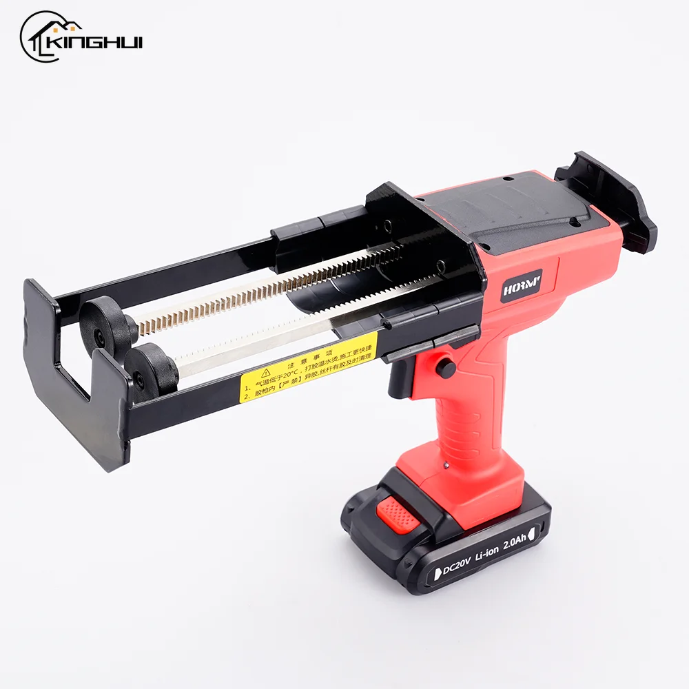 

Electric Caulking Gun Cordless Sealant Multi-function Handheld Electric Pressure Sewing Seams Gun with Lithium Battery 21V