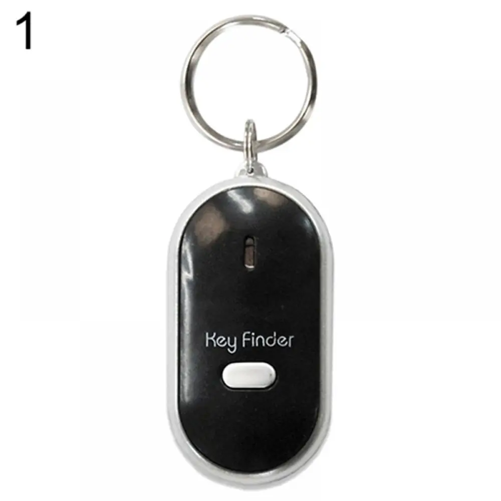 

Whistle Key Finder Flashing Beeping Remote Lost Keyfinder Locator Keyring