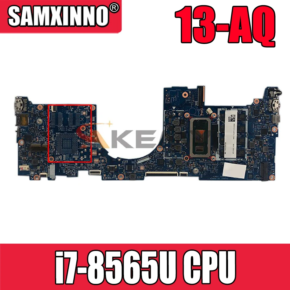 

448.0G904.0011 18744-1 L30287-601 For HP ENVY 13-AQ Laptop motherboard with i7-8565U 100% Tested OK