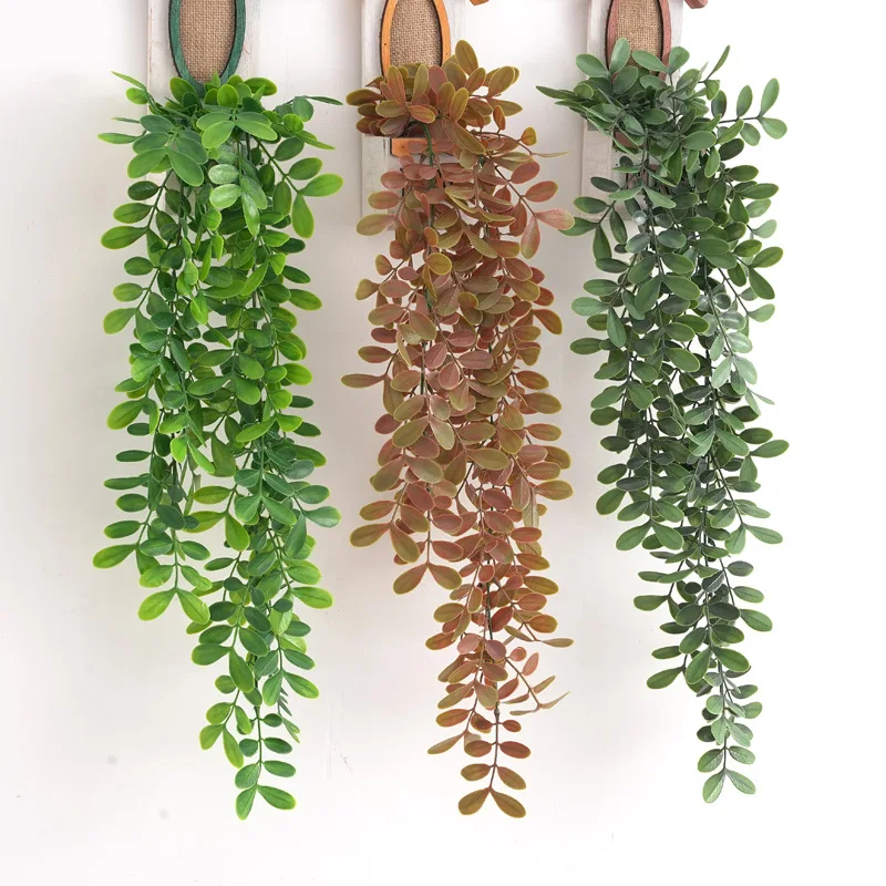

1 pcs Vivid Faux Plants Green Dill Leaf Vines Vines Ivy Vines Home Wall Garland Fake Flowers Home Garden Decor Party Decor