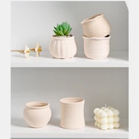 porcelain vase fleshy flowerpot ornaments home decoration fleshy flowerpot wholesale horticultural ceramics green