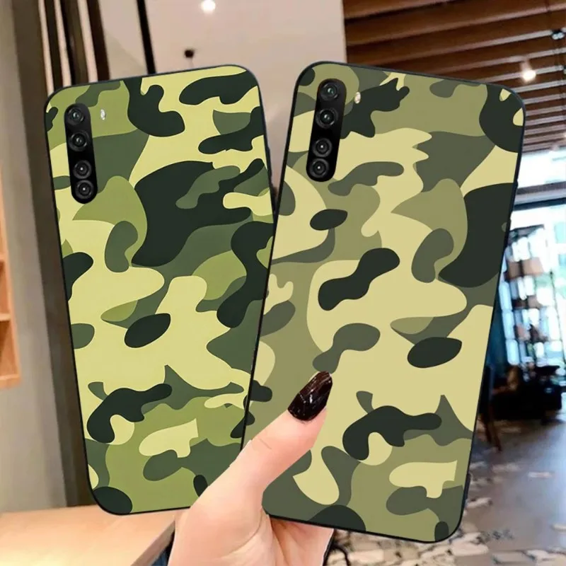 

Камуфляжный чехол для телефона OPPO Find X5 X3 X2 A93 Reno 8 7 Pro A74 A72 A53