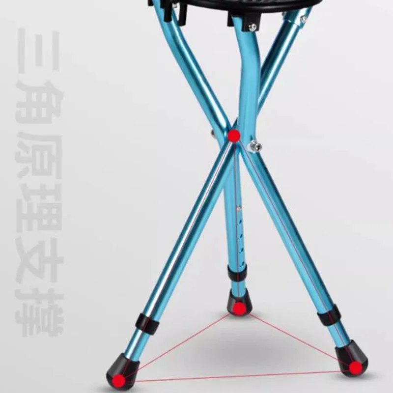 Табурет из алюминиевого сплава сверхлегкий портативный стул для пожилых людей