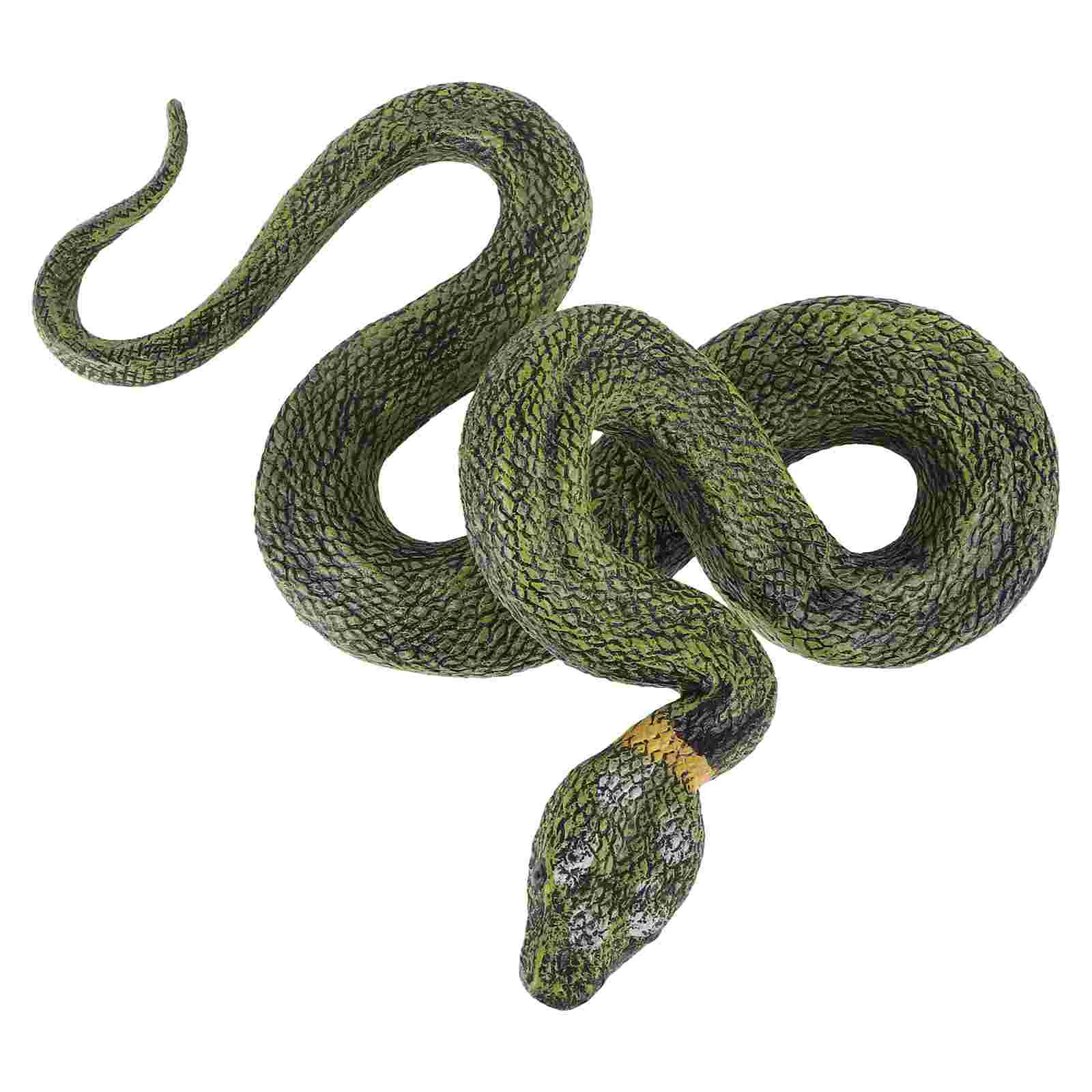 

Boa Constrictor Toy Prank Props Snake Model Crawling Toys Fake Plastic Child Boys