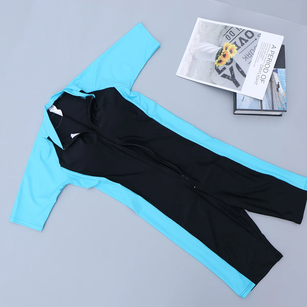

Diving Suit Short Sleeve Swimming Half Body Dress Clothes Men Wetsuit