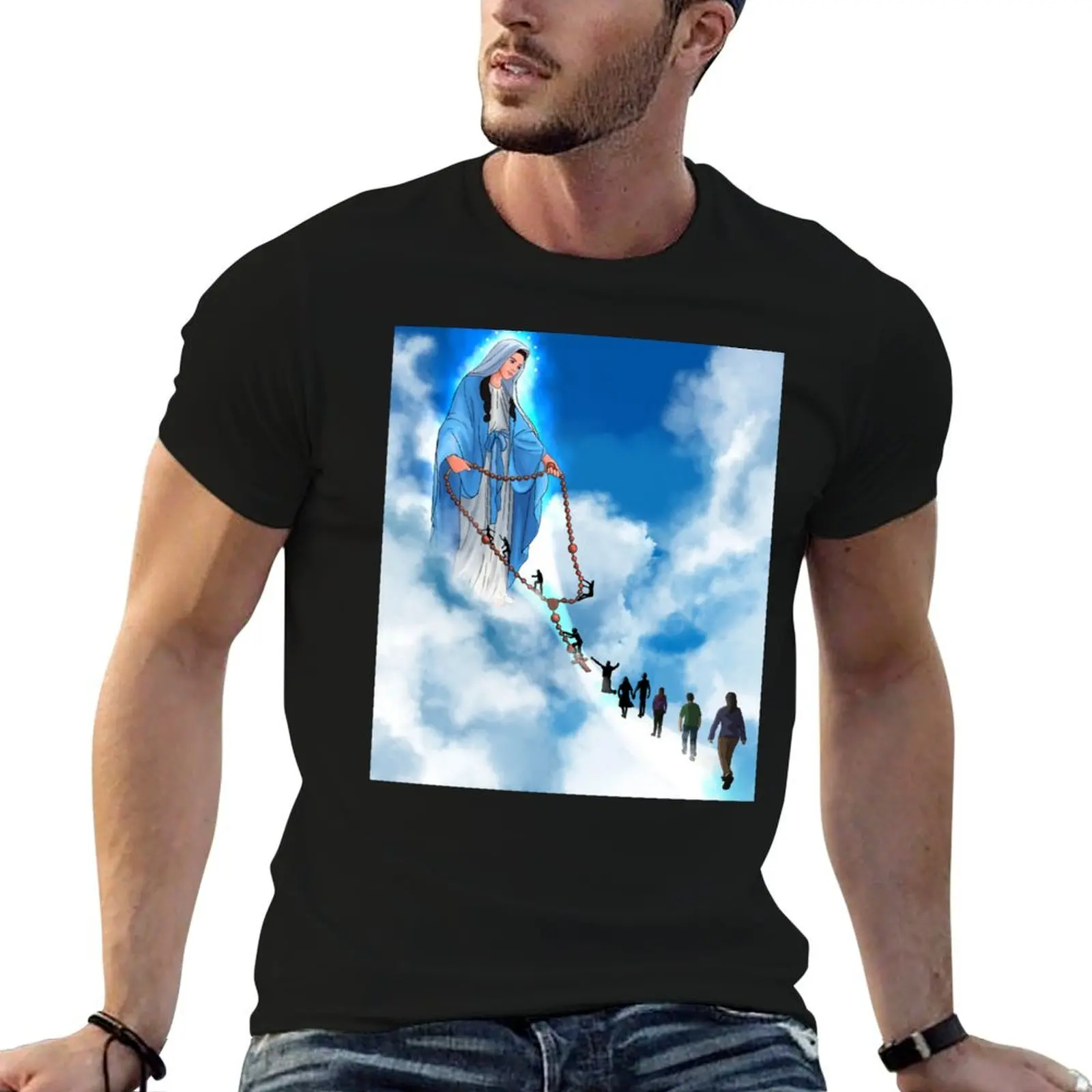 Католическая церковь Девы Марии Санта-Испада Мария Футболка с изображением