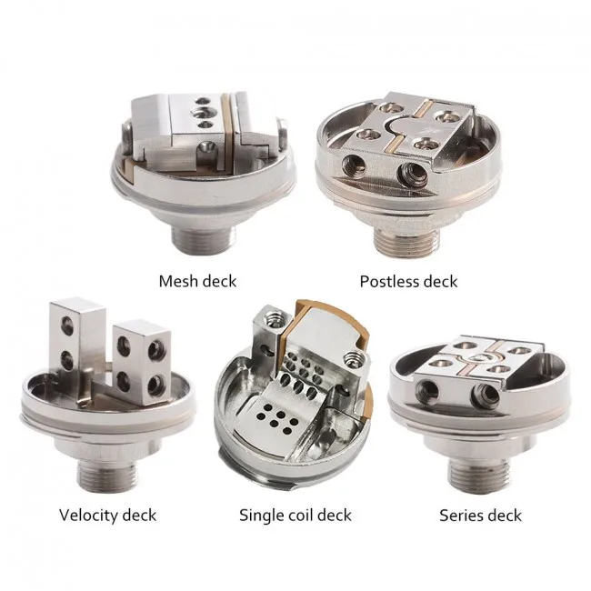 Originale Steam Have Aromamizer Supreme Postless Series Velocity Mesh Single Coil Style V2 Deck Per Plus V2 Rdta E-Sigaretta
