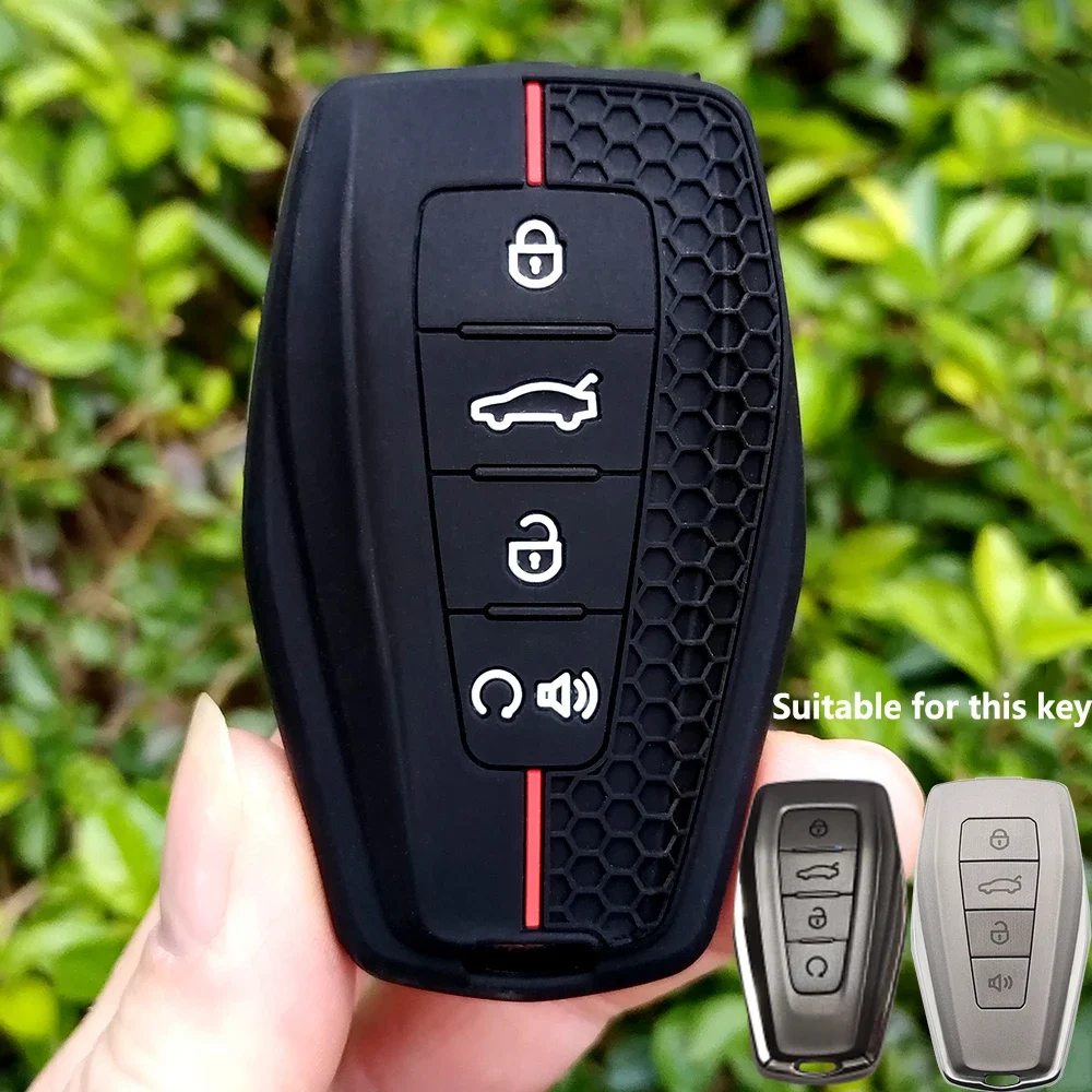 

Новые стили, силиконовый чехол для дистанционного ключа автомобиля, чехол для Geely Emgrand X7 EX7 Coolray 2019-2020, Стайлинг, брелок, аксессуары, держатель в виде ракушки