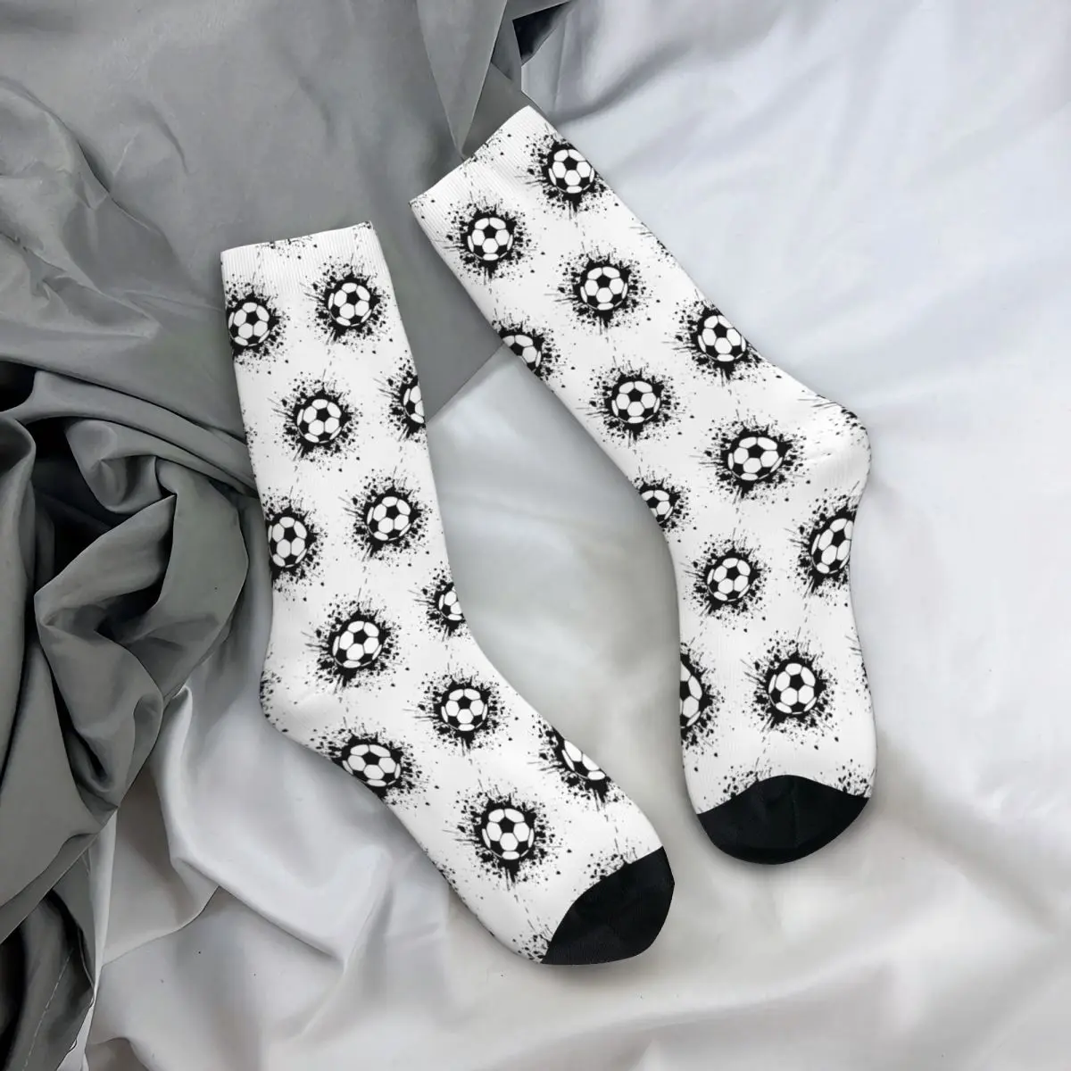 

Soccer Splatz Football Sport Socks Men Polyester Fashion Socks Harajuku Spring Summer Autumn Winter Middle Tube Stockings Gifts
