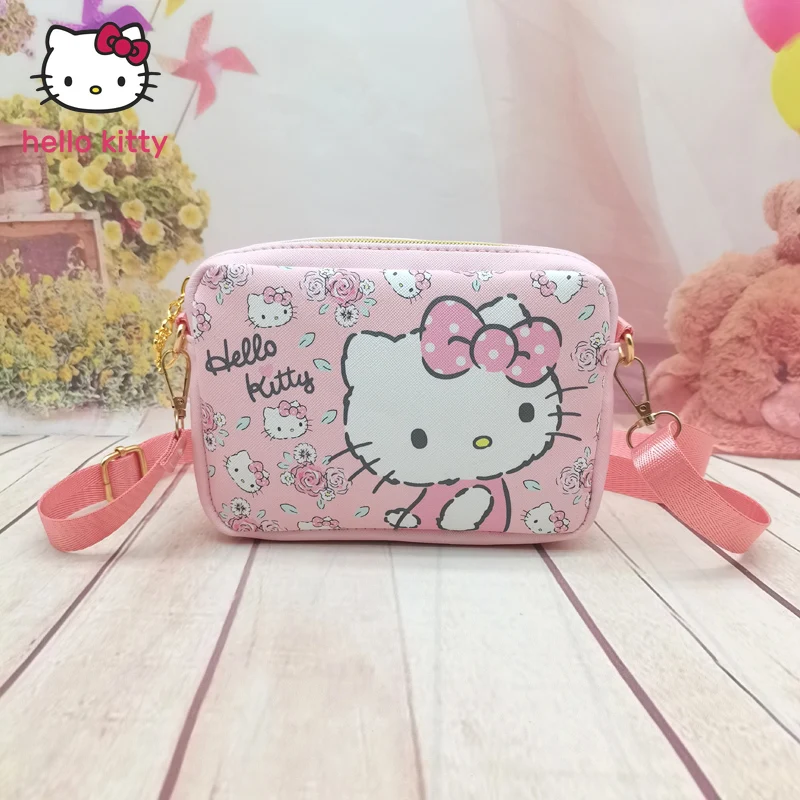 

Милая мультяшная сумка Hello Kitty с изображением собаки из нефрита корицы, Детская сумка на одно плечо клуmi, сумка для хранения мелодии