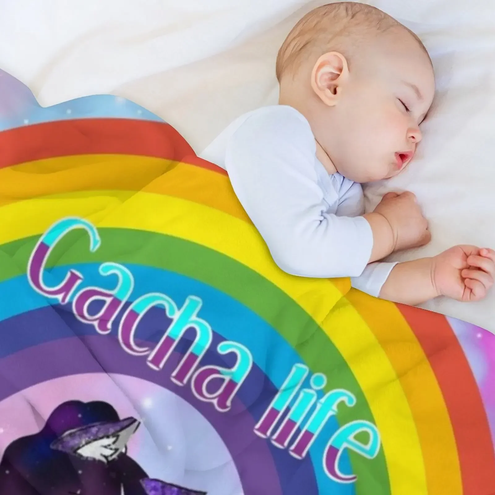 Gacha Lifeanime плюшевый плед