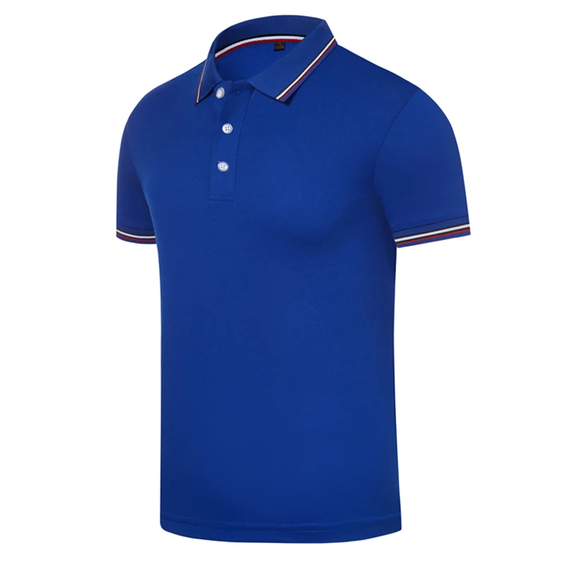 2022 New Fashion Brand Polo Shirt Men's Summer Mandarin Collar Slim Fit Solid Color Button Breathable Polos Casual Men Clothing