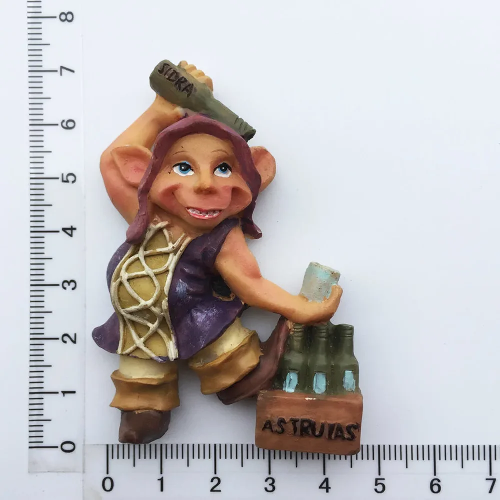 Полимерный 3D магнит на холодильник BABELEMI Испанский Сувенир украшения для дома