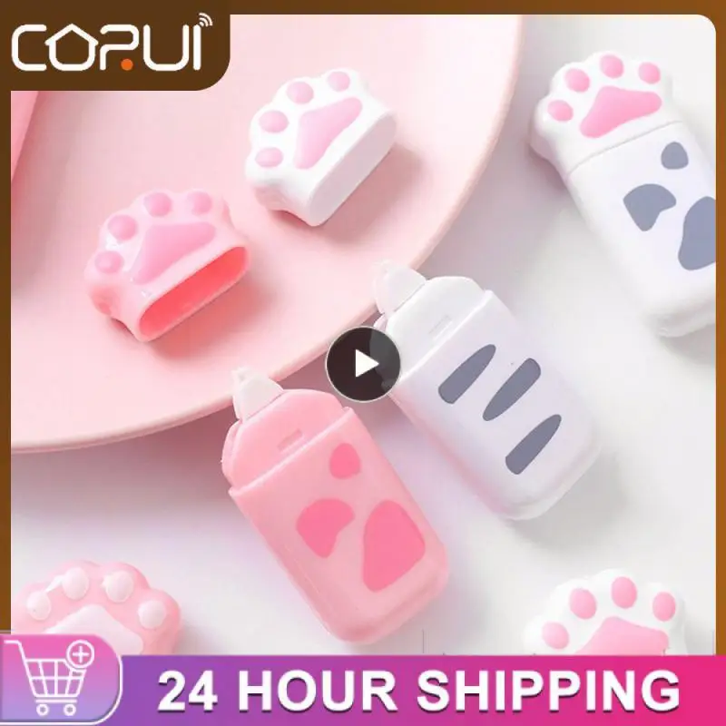 

Writing Helper Corrector Cute Stationery Creative Cat Claw Correction School Office Supplies Kids Student Correction Tape Kawaii