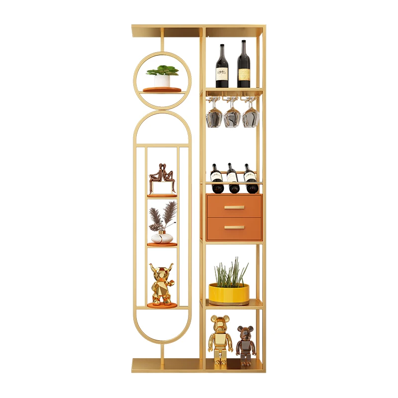 Шкаф для вина XL дома напольная перегородка стеллаж хранения без перфорации