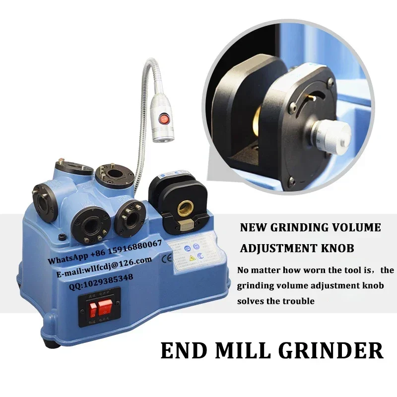 220 В X12 X20 точилка для концевых фрез сверл 6000-9000 об/мин Универсальный Фрезерный