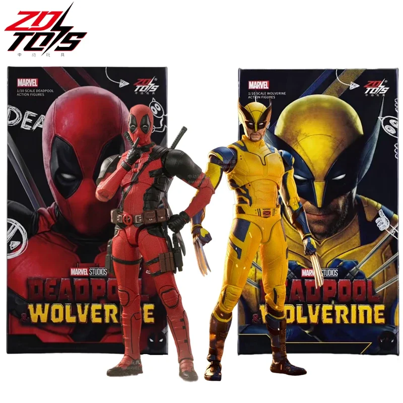 Коллекционные фигурки героев Marvel Deadpool &amp Wolverine Zd