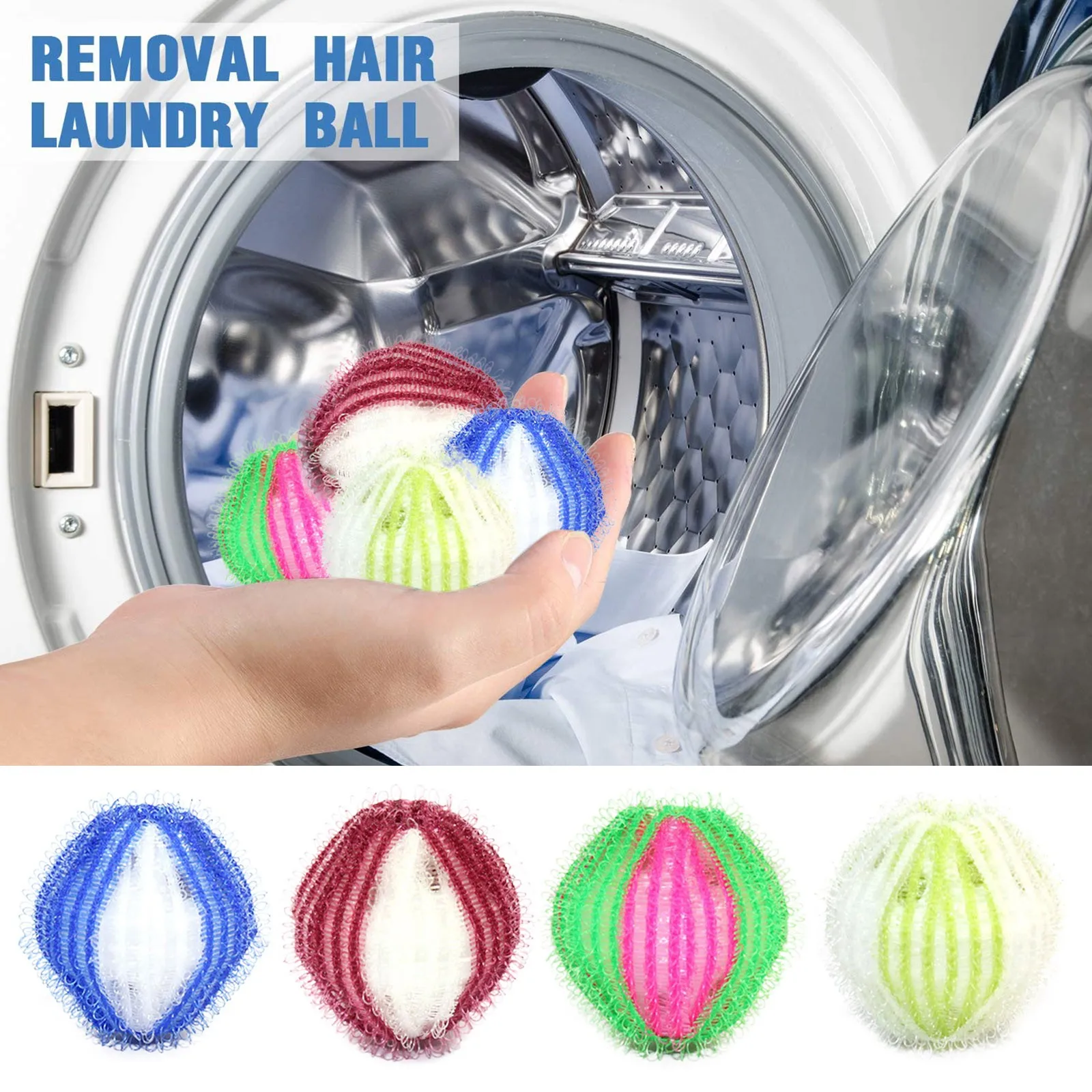 

Нейлоновый шарик для стирки, устройство для удаления волос в стиральной машине, 1 шт.