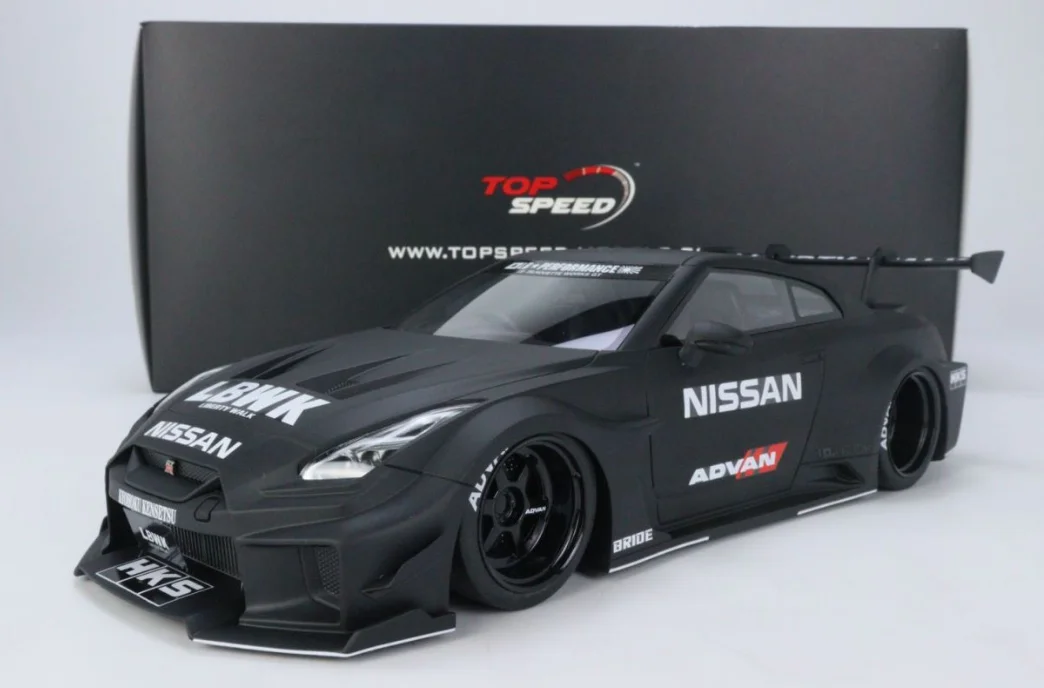 Фото Масштабная модель автомобиля Topspeed 1:18 LB Widebody GT 35GT-RR из смолы №1