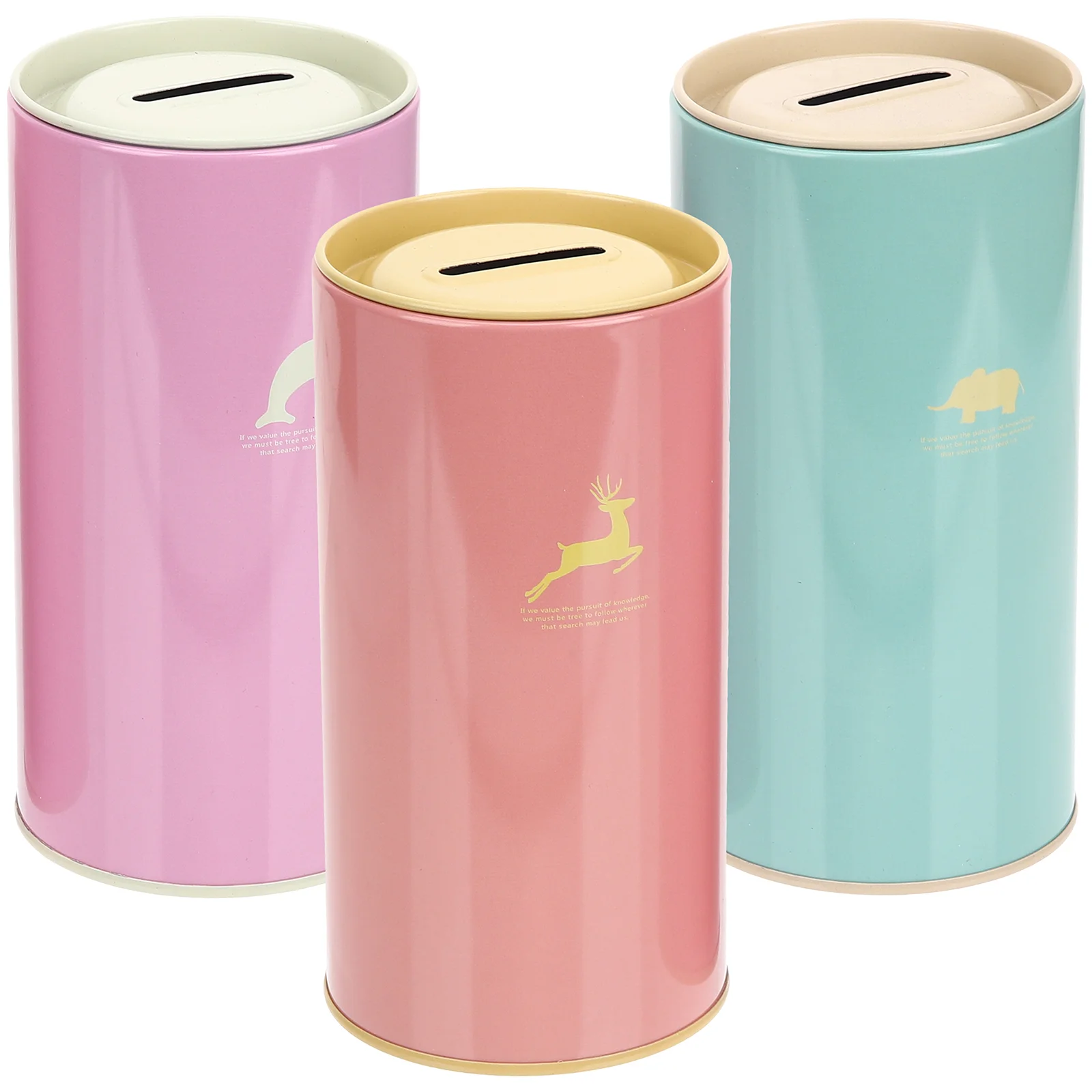 

Bank Piggy Kids Money Savingfor Metal Tinplate Jar Retro Novelty Vintage S Pot Banks Children Adults Box Container