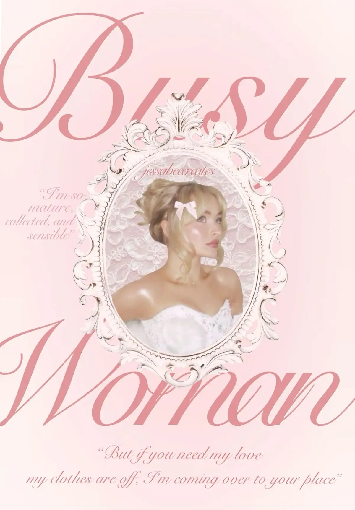 

Печать на холсте Сабрина Карпентер серия Винтаж