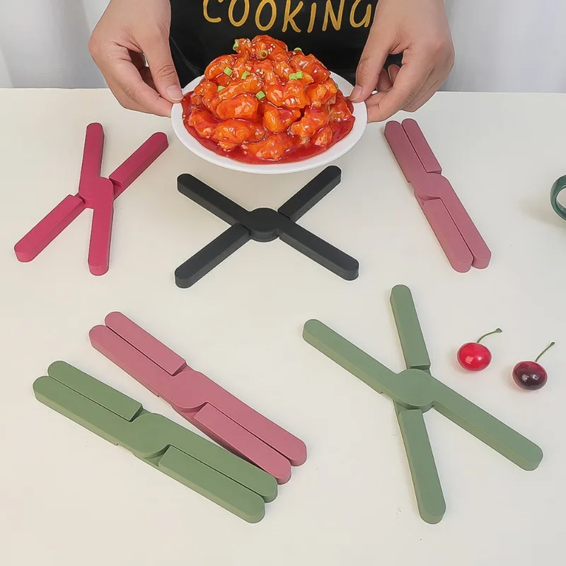 4/1 шт. креативная Х-образная теплоизоляционная подкладка бытовая кухонная