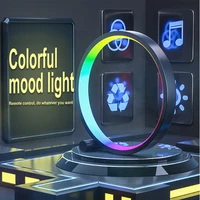 2022 music sync ambient led light for table wall decor lamp night light app remote control for bedroom living room game room