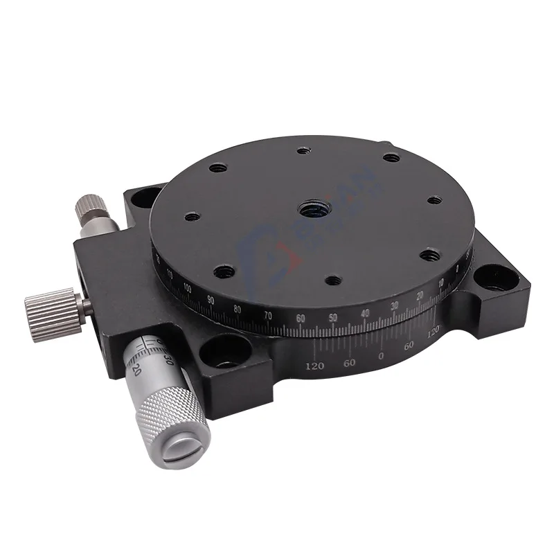 

R-Axis High-Precision Rotating Sliding Table RS60/90/125-L Angle Rotating Experiment Manual Displacement Platform RSP