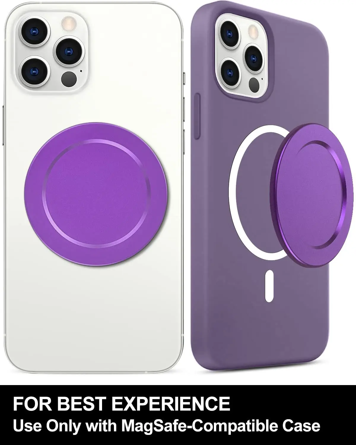 iphone 12 13 phone back cover ultra thin magsafe magnetic dock accessory for popsocket foldable grip and stand rugged free global shipping
