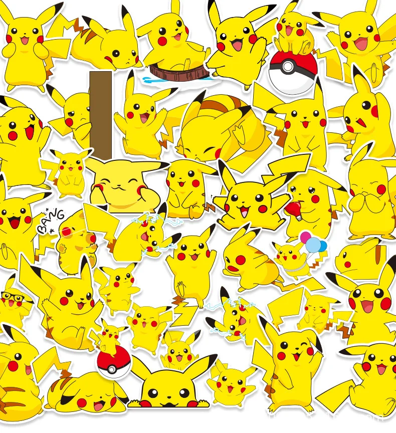 

40 аниме Мультяшные милые граффити наклейки для ноутбука водяная чашка для планшета чемодана креативные водонепроницаемые наклейки