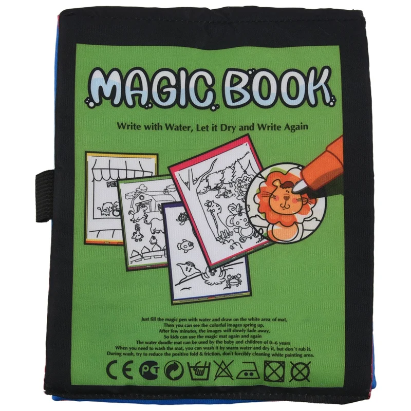 

Magic Water Drawing Book, Coloring Book, Doodle Magic Pen Animals Painting