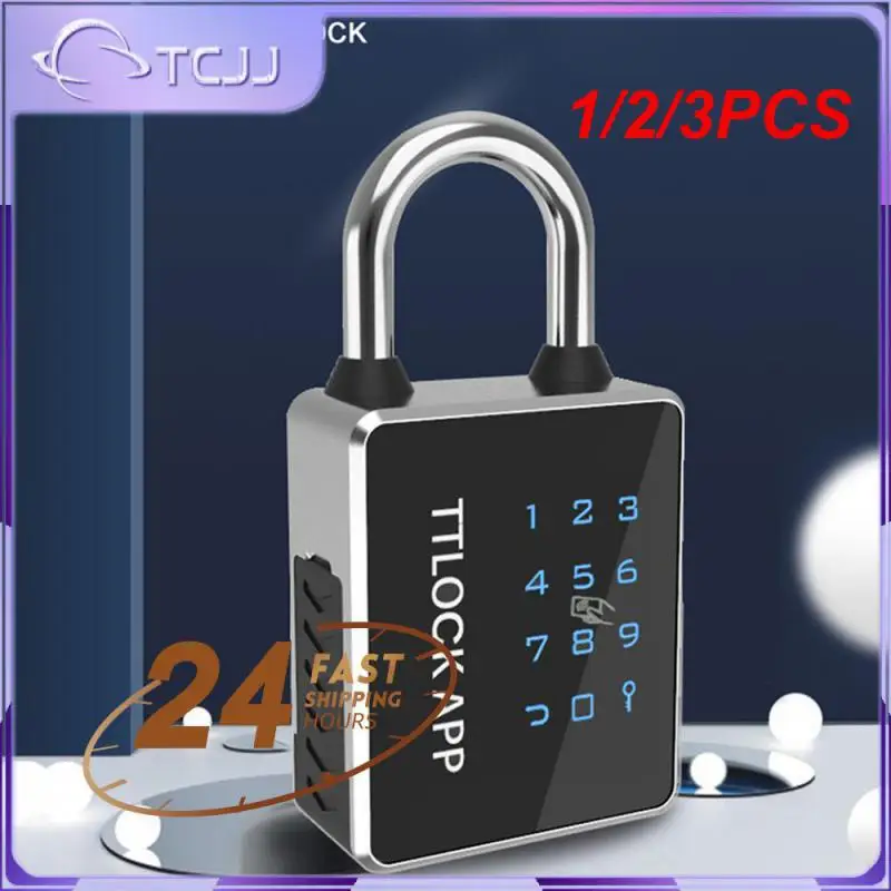 

1/2/3PCS Ways Unlock TUYA or TTlock App Waterproof Password Key 13.56khz RFID Card USB Door Lock Smart Padlock