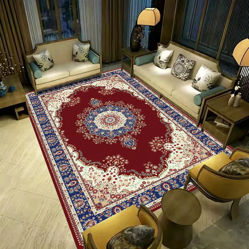 

Коврик в китайском стиле для гостиной, ковер с 3D принтом для спальни, грязеотталкивающий напольный коврик для входной двери, Нескользящие к...