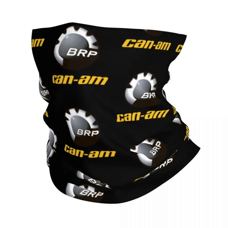 

BRP ATV Can Am Logo Neck Gaiter Men Women UV Protection Winter Bandana Scarf For Ski