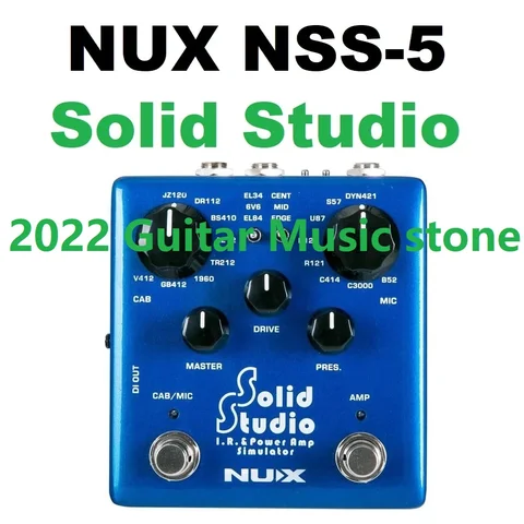 Nux Nss-5 шкафы и аналоговые эффекты для акустической гитары