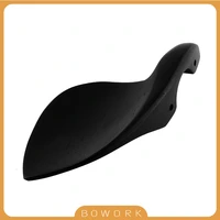 44 34 ebony violin chinrest wending stradivari fiddle chin rest accessories for hill style screws clamp acoustic electric