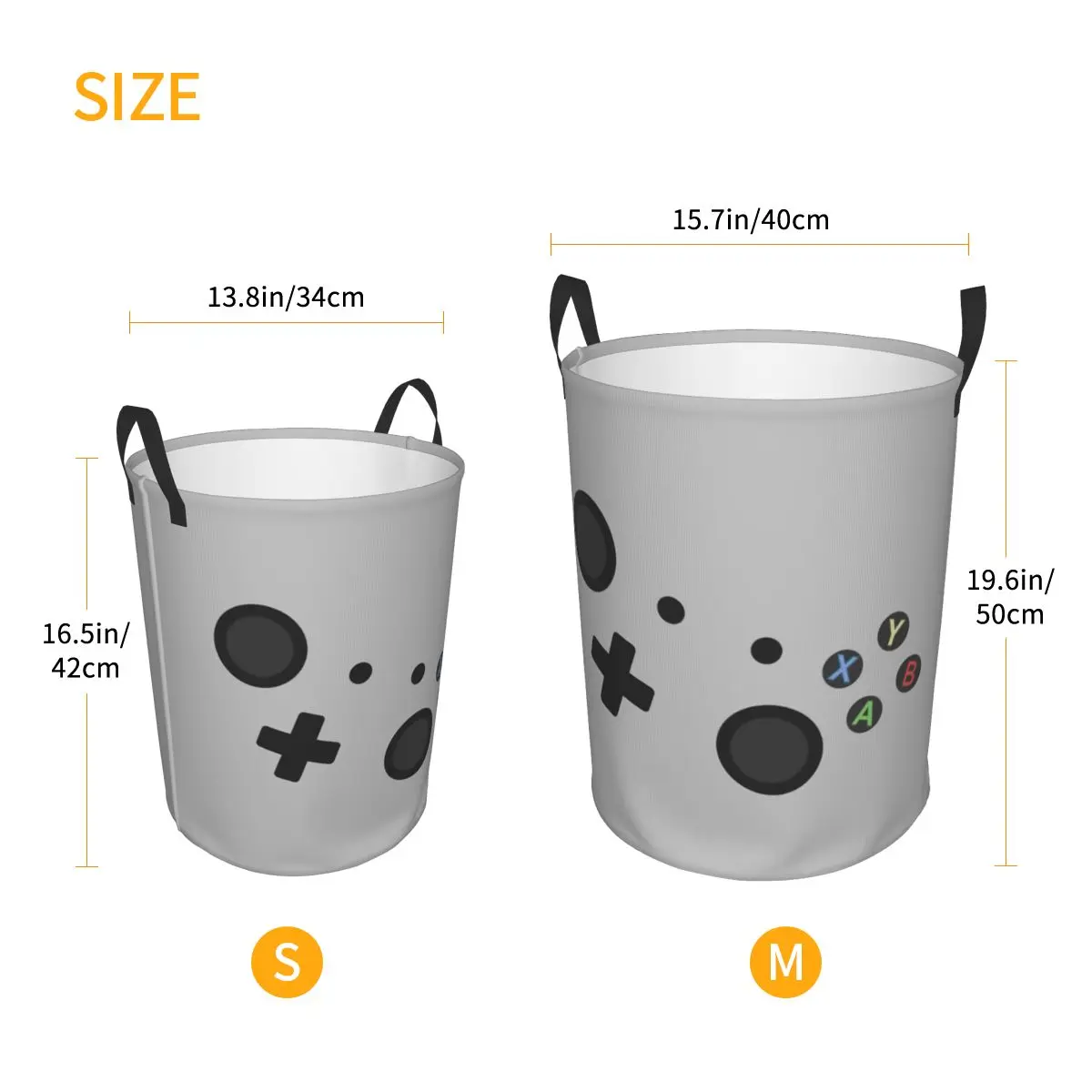 Индивидуальный игровой геймерский контроллер корзина для белья складная