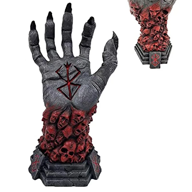 Berserker украшение Рука Бога из смолы аниме-персонажи поделки для рабочего стола