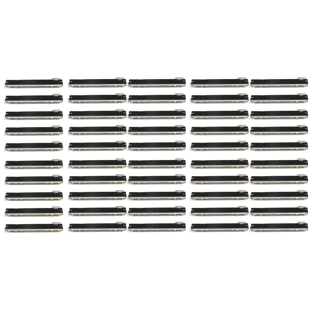 50 шт. 12 8 см 128 мм для микшера Behringer X32 B10K двойной потенциометр 4 + футов 13 T скользящий