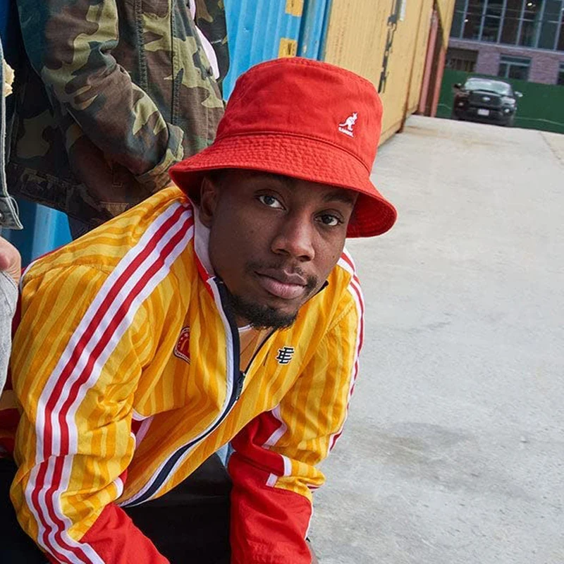 Панама Kangol с двусторонним принтом для мужчин и женщин хлопковая шляпа от солнца