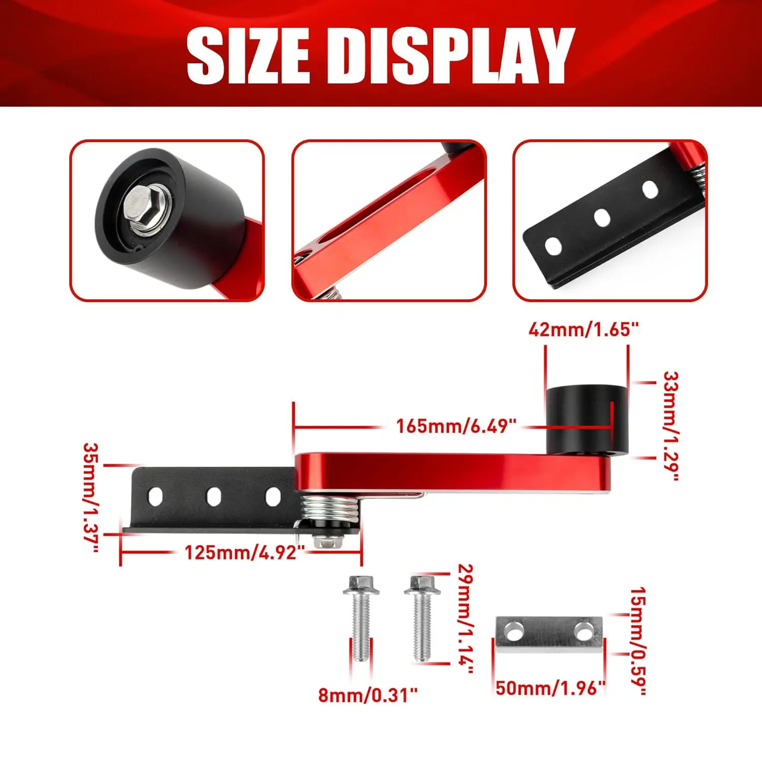 Комплект натяжителя ремня для Can Am Spyder F3 RT 2014-2024 алюминиевый ленточный натяжитель