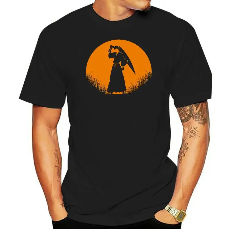 

Bleach Ichigo Kurosaki Moon Anime Manga Unisex Tshirt T-Shirt Tee All Sizes Round Neck Tee Shirt