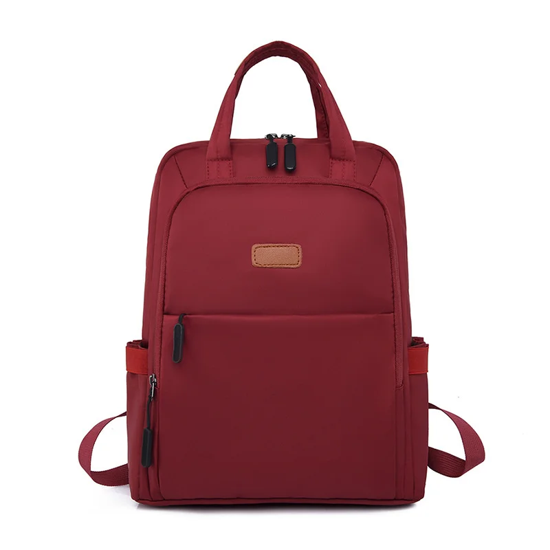 

Женская сумка из ткани Оксфорд, вместительный рюкзак для компьютера, простой уличный дорожный ранец