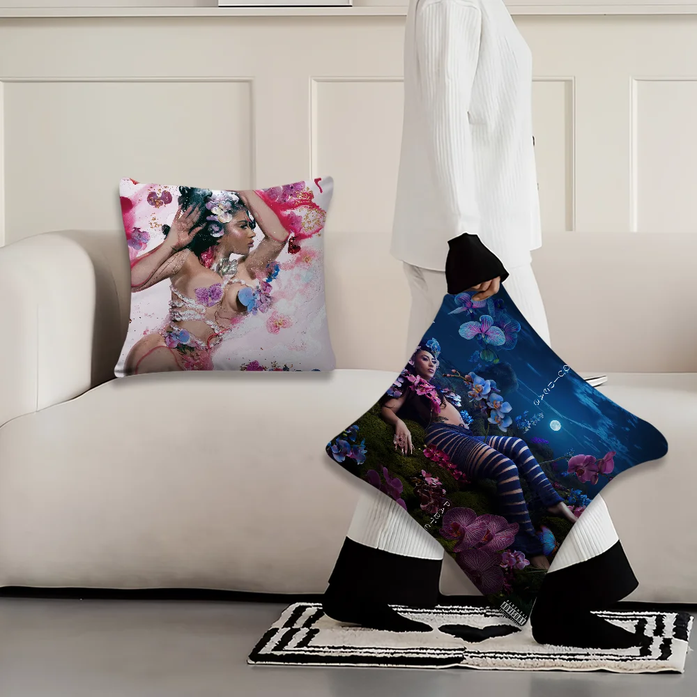 Singer K-Kali U-Uchis O-Orquideas наволочка для гостиной акцент диван поддержка спины