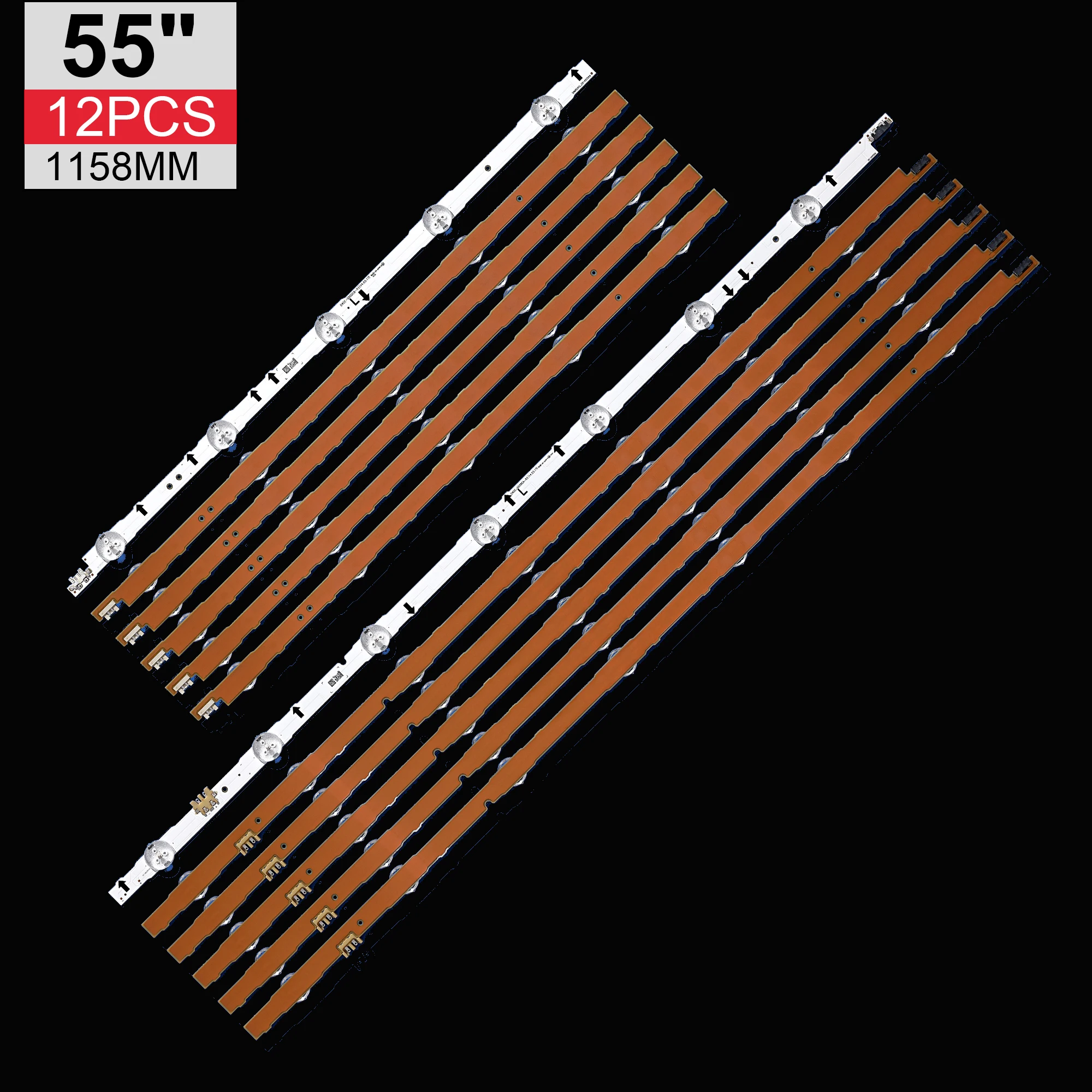 

LED Strip 2014SVS55 D4GE-550DCA-R3 D4GE-550DCB-R3 for Sam Sun UE55H6800 UE55H6290 BN4UE55J5600 UE55J5510 UE55J6300 CY-GH05BGLV4H