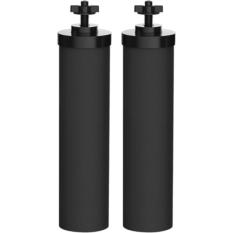 

2 шт., сменные фильтры для воды Berkey Black с активированным углем
