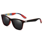 Солнцезащитные очки унисекс, Поляризованные, для вождения, с квадратной оправой, степень защиты UV400, 2021