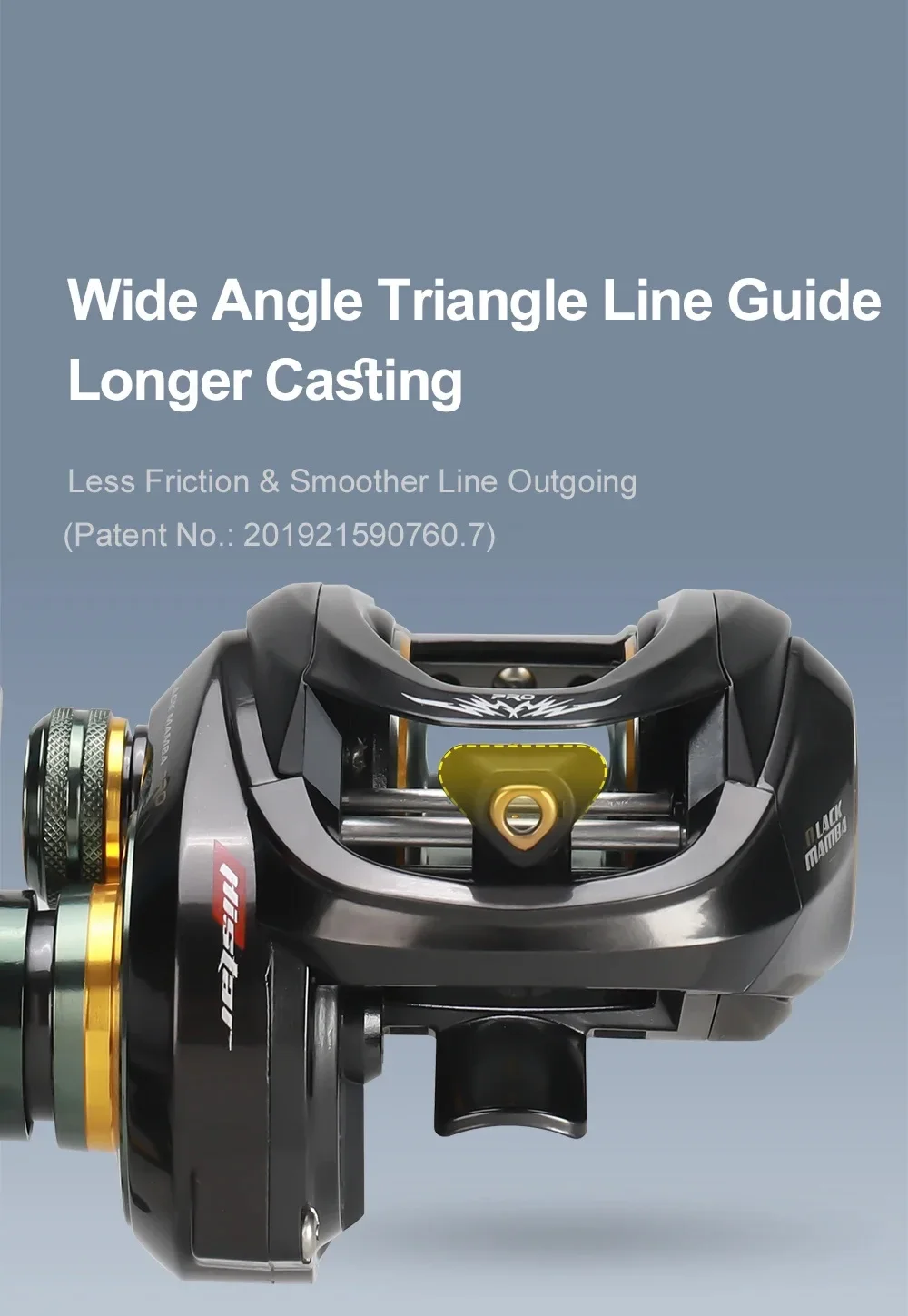 Катушка Vikinger BaitCasting 8 1:1 7 3:1 6 6:1 соотношение Pesca Антикоррозийная коррозионная