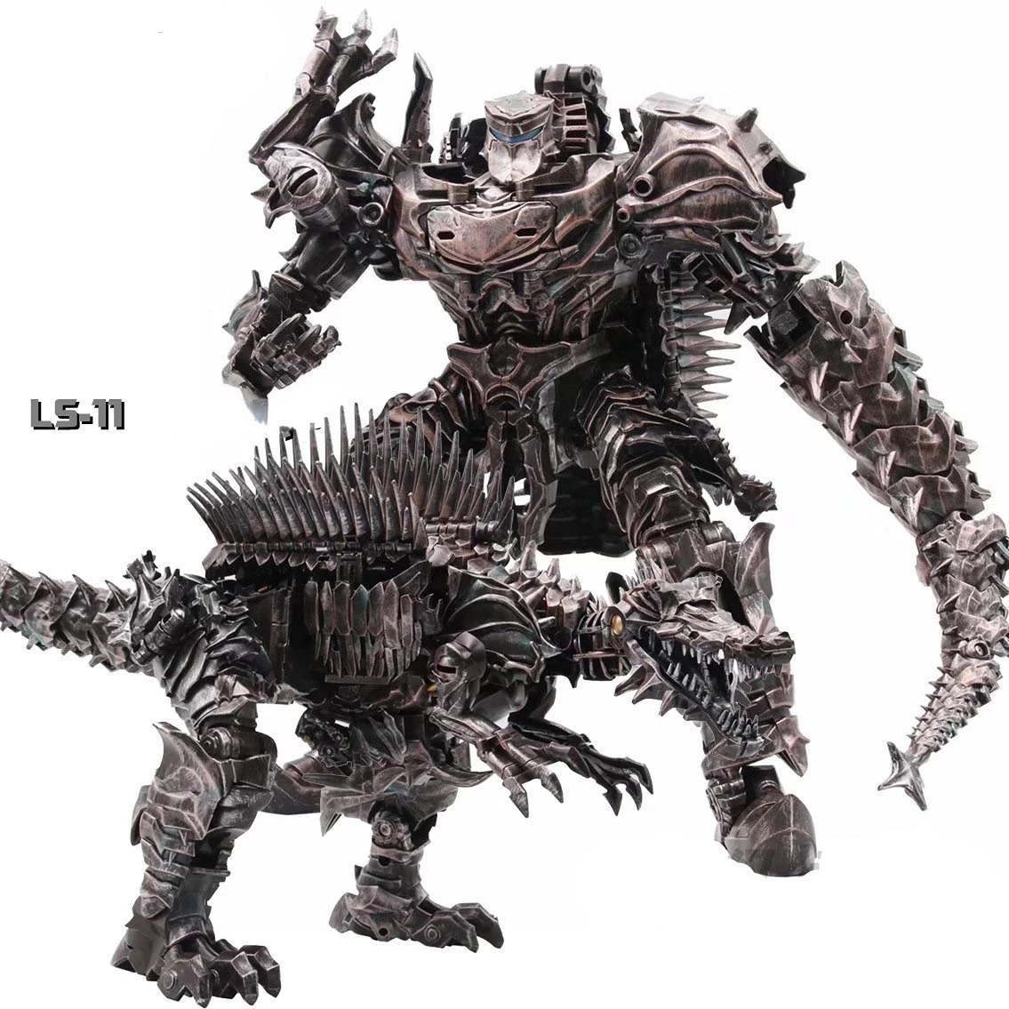 

Игрушки-трансформеры Scorn Гримлок AOYI BMB LS11 LS-11 фигурка 37 см диноботы старинный Бегемот динозавр G1 аниме Подарочная модель