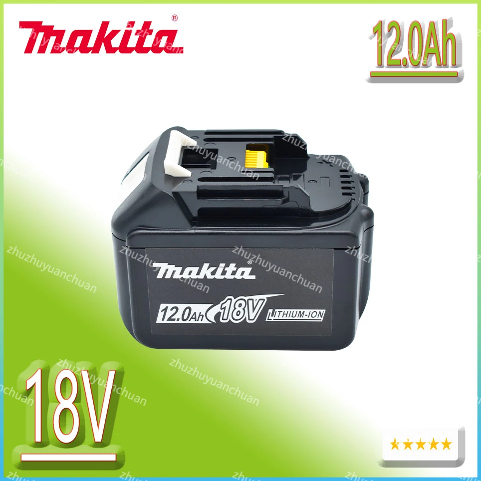 

Makita 18V 12.0Ah Rechargeable Battery ,For Makita BL1830 BL1830B BL1840 BL1840B BL1850 BL1850B Power Tools Battery